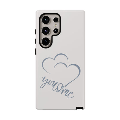 Phone Cases you and me 2 hearts Tough Cases