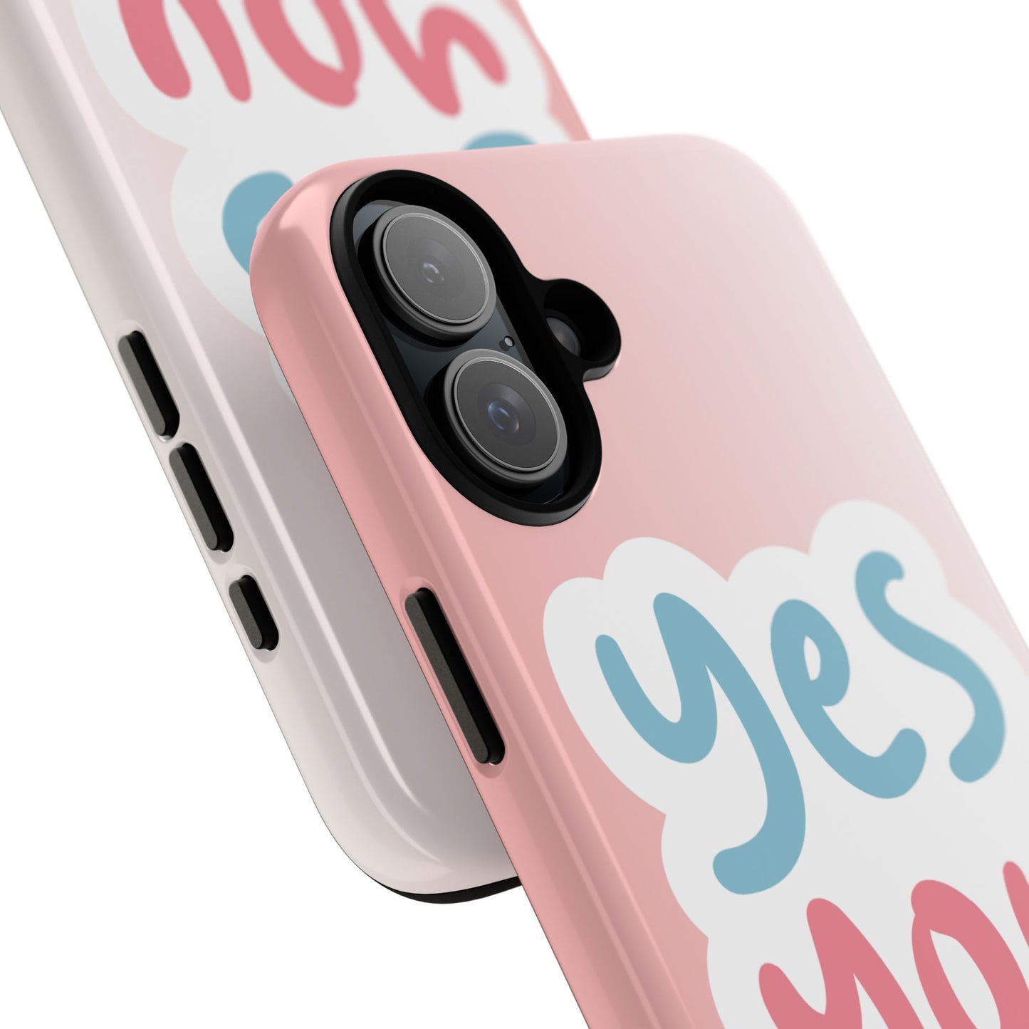 Phone Case - 'Yes You Can' Pink Tough Case