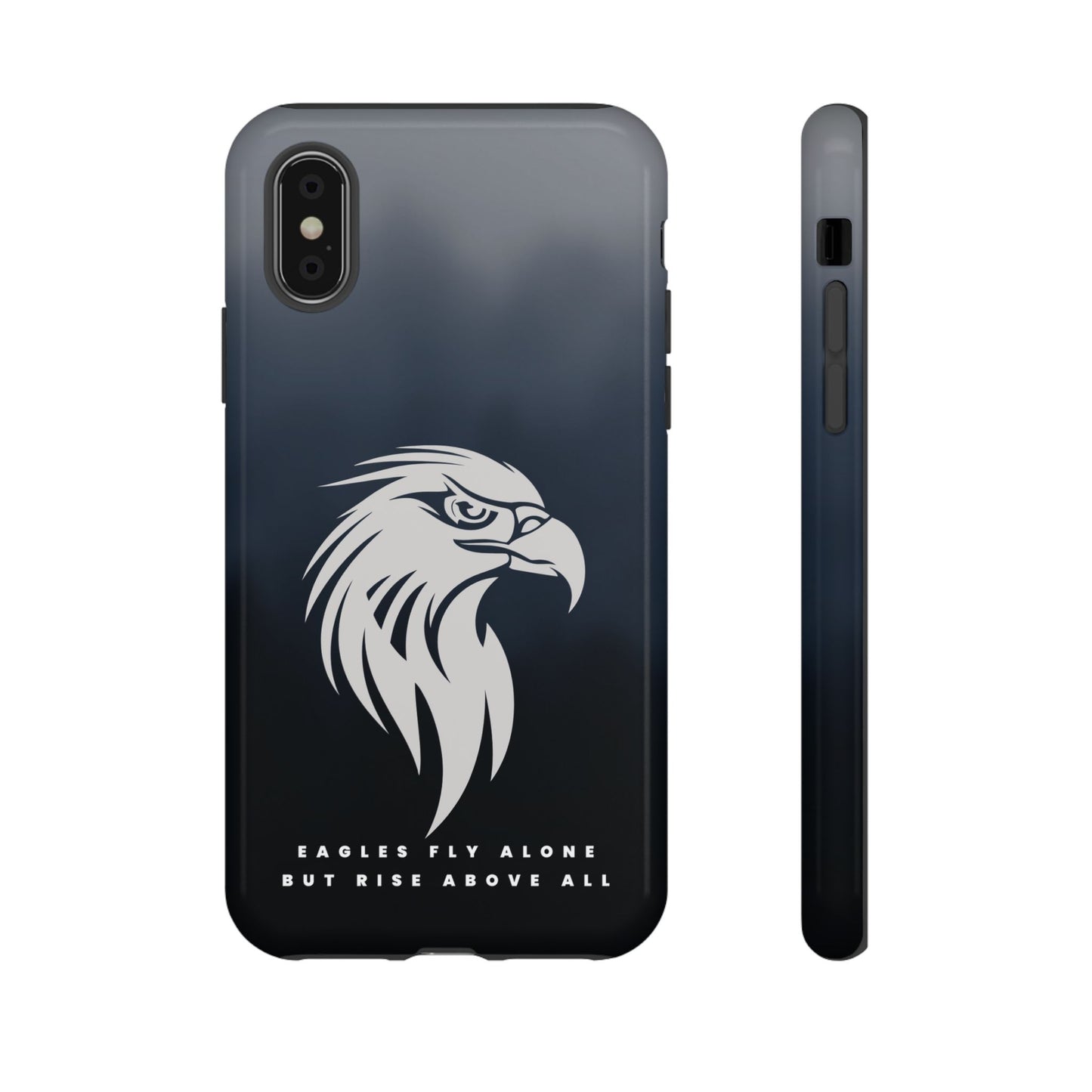 Phone Case Eagles Fly Alone Quote