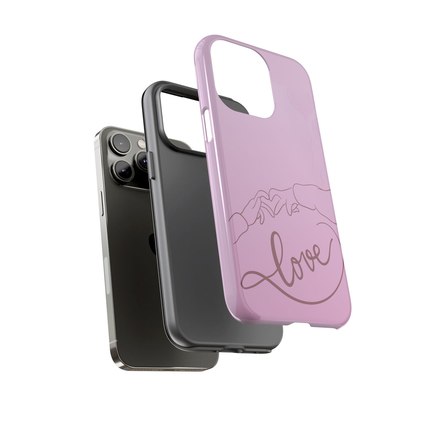 Phone Cases - Love Finger Heart Design