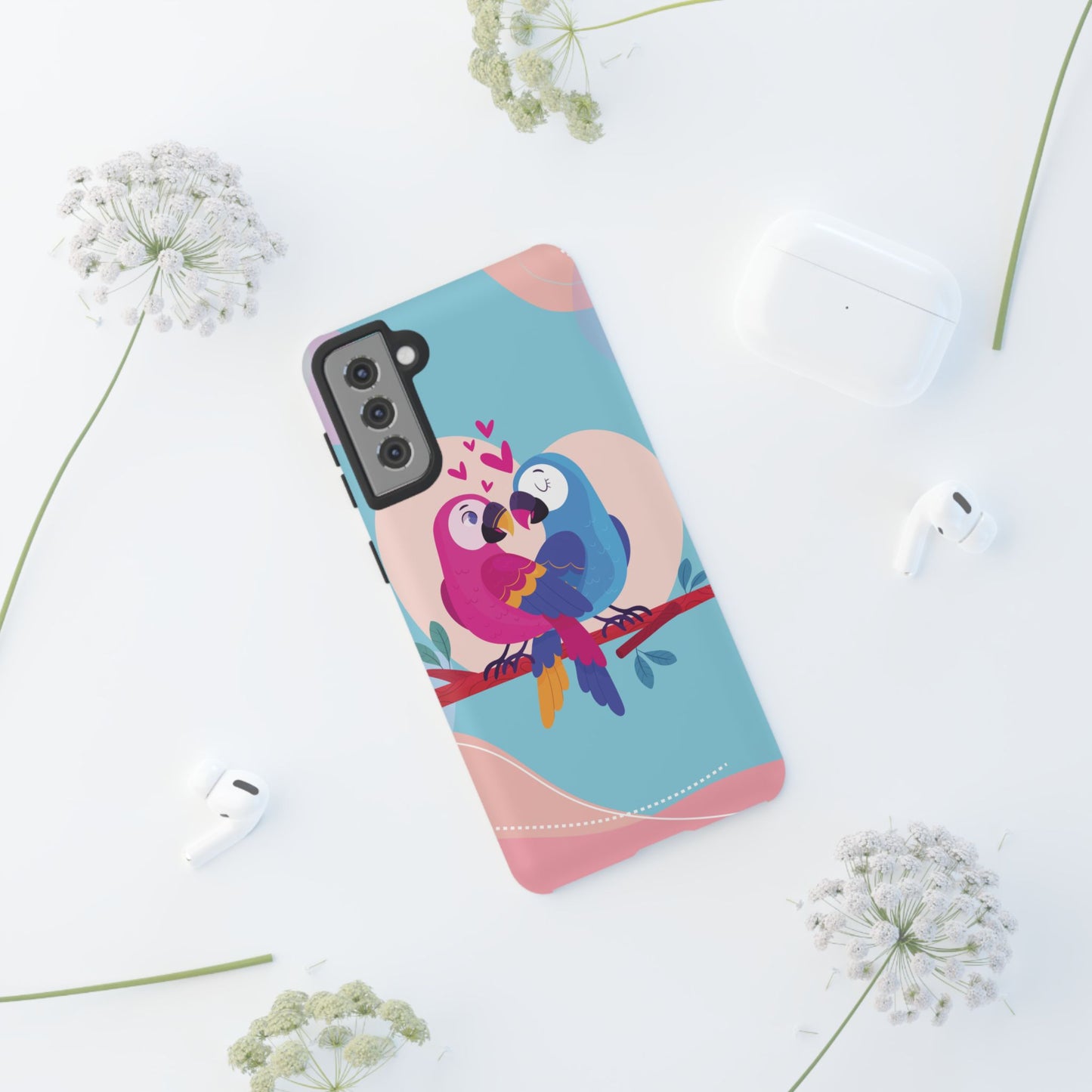 Phone Case - Parrot Love