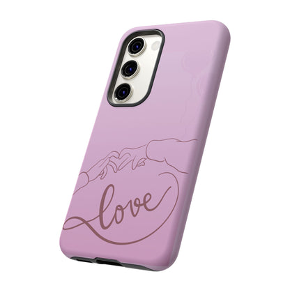 Phone Cases - Love Finger Heart Design