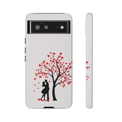 Phone Case - Lover Below in Heart Tree Design