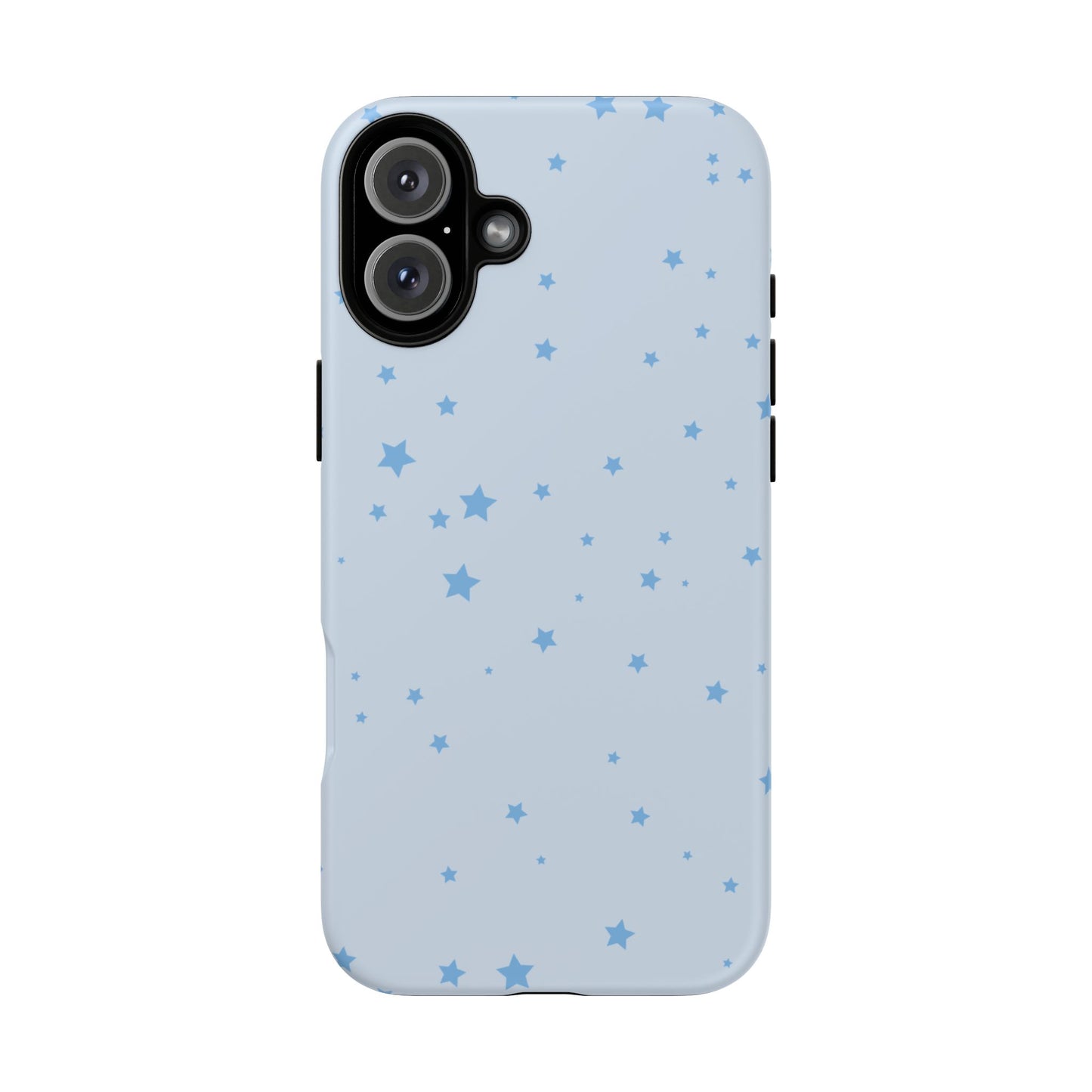 Phone Case - Blue Star in Light Blue Background Design