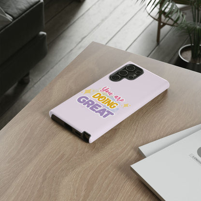 motivational self confidence phone Cases