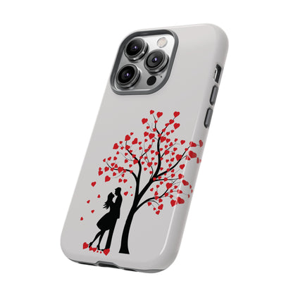 Phone Case - Lover Below in Heart Tree Design