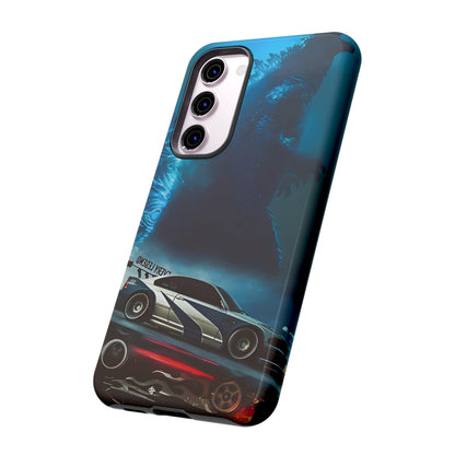 Phone Case - Car and Big Bear Design