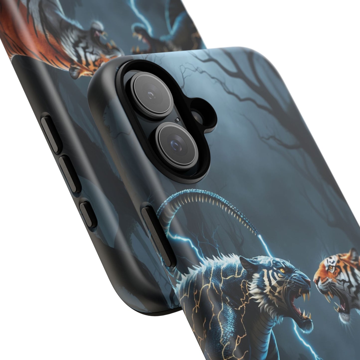 Phone Case - Lion vs Alien Tough Case