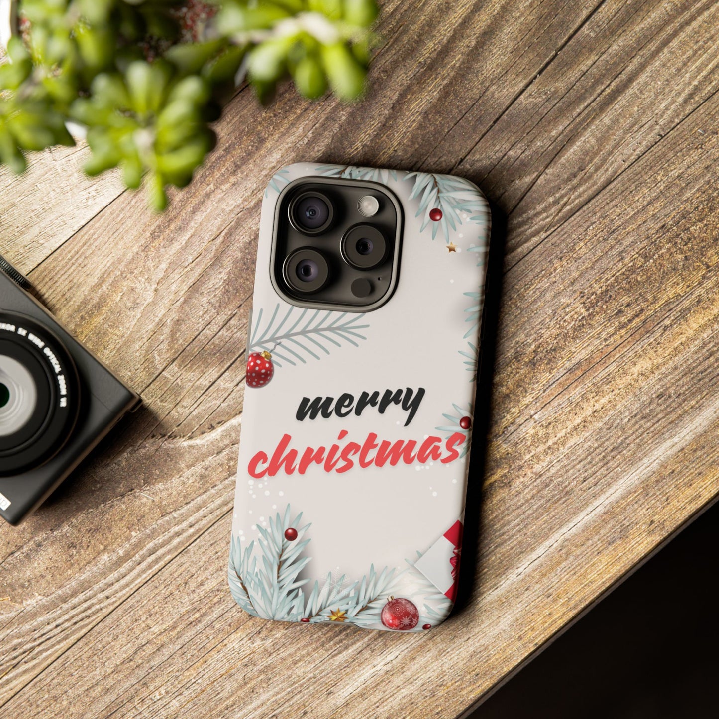 Tough Cases Merry Christmas Phone Case