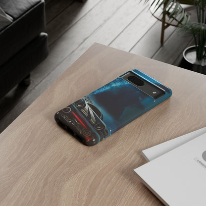 Phone Case - Car and Big Bear Design