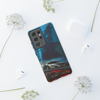 Phone Case - Car and Big Bear Design