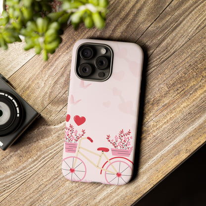 Phone Cases - Pink Cycle Pattern