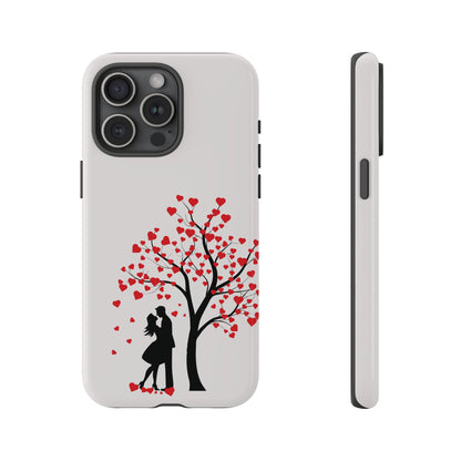 Phone Case - Lover Below in Heart Tree Design