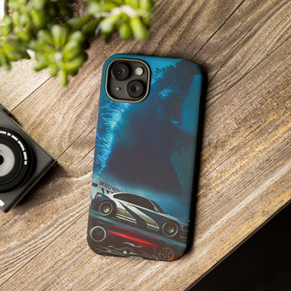 Phone Case - Car and Big Bear Design