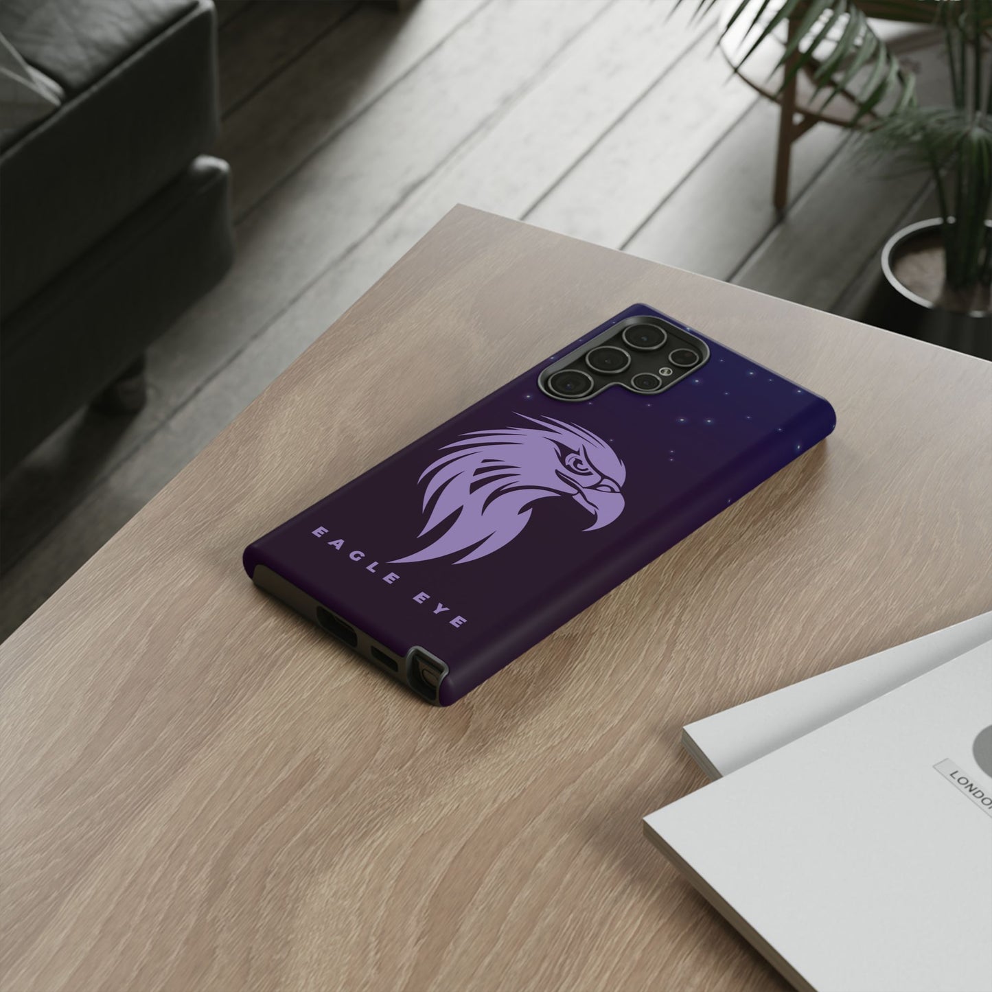 Phone Cases - Purple Eagle Eye Design