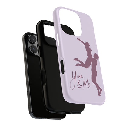 Phone Cases - You and Me Love Girl and Boy Enjoy Tough Cases