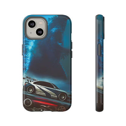 Phone Case - Car and Big Bear Design