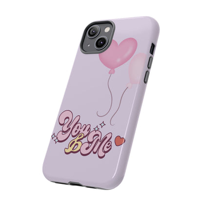 Phone Cases you and me 2 hearts ballon Tough Cases