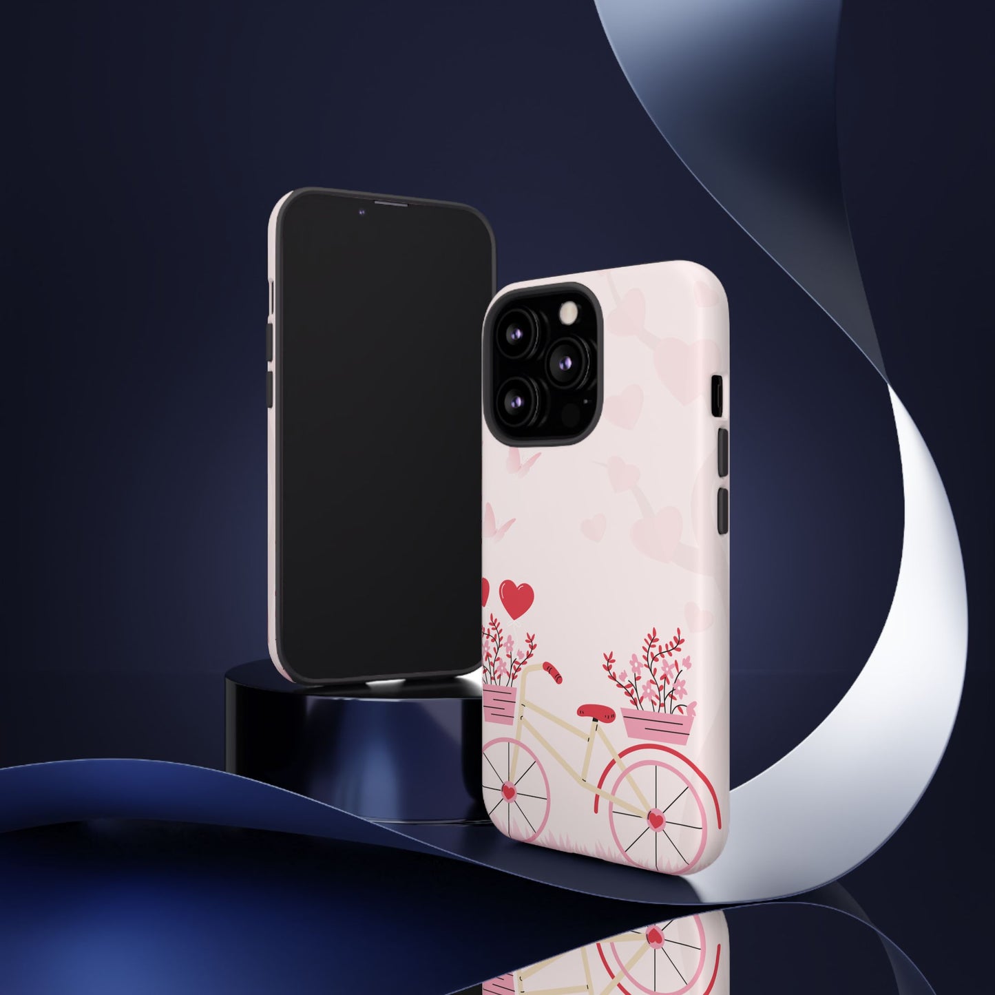 Phone Cases - Pink Cycle Pattern