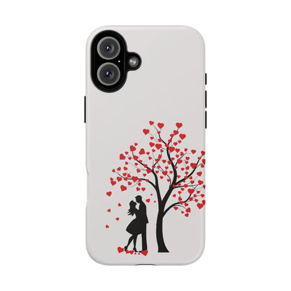 Phone Case - Lover Below in Heart Tree Design