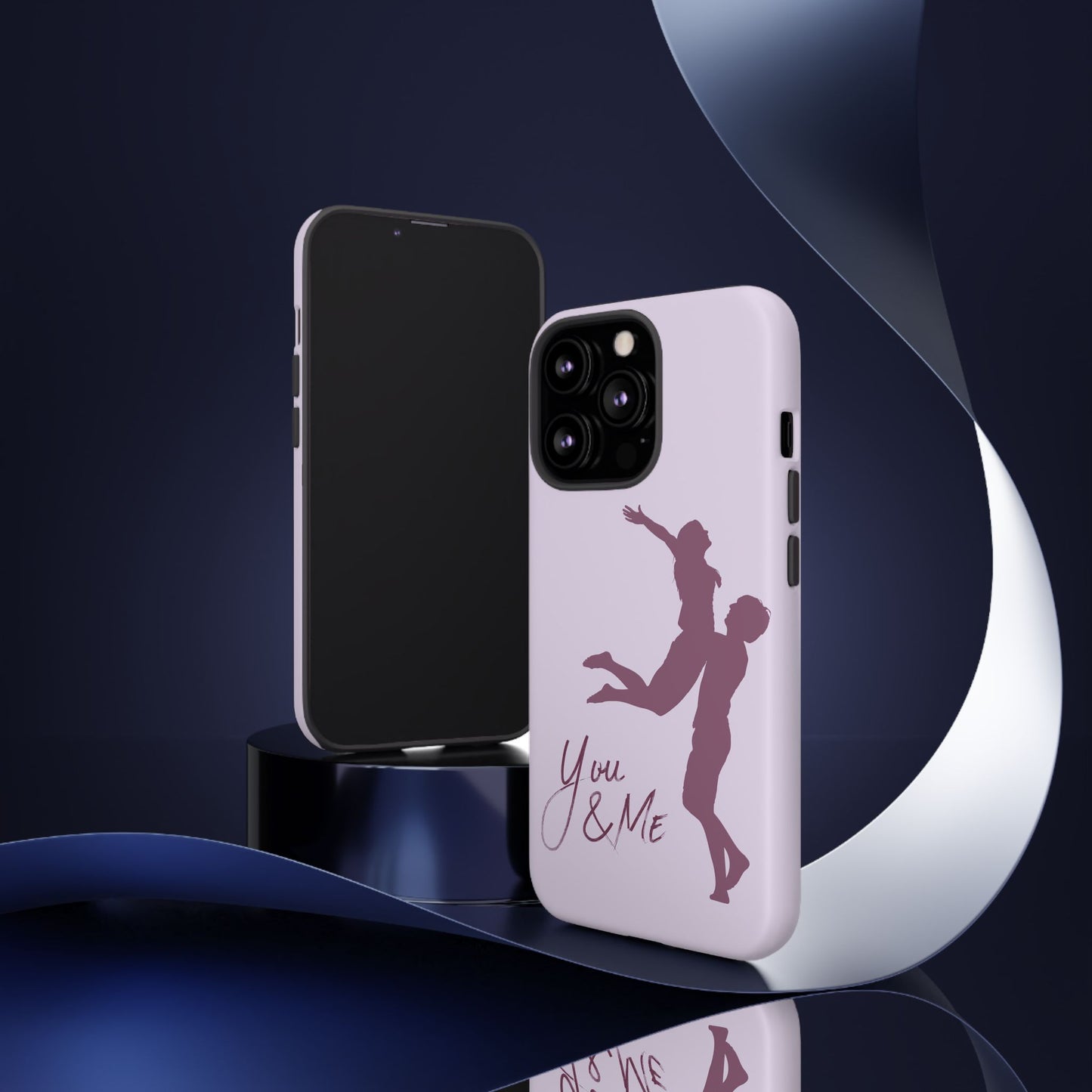 Phone Cases - You and Me Love Girl and Boy Enjoy Tough Cases