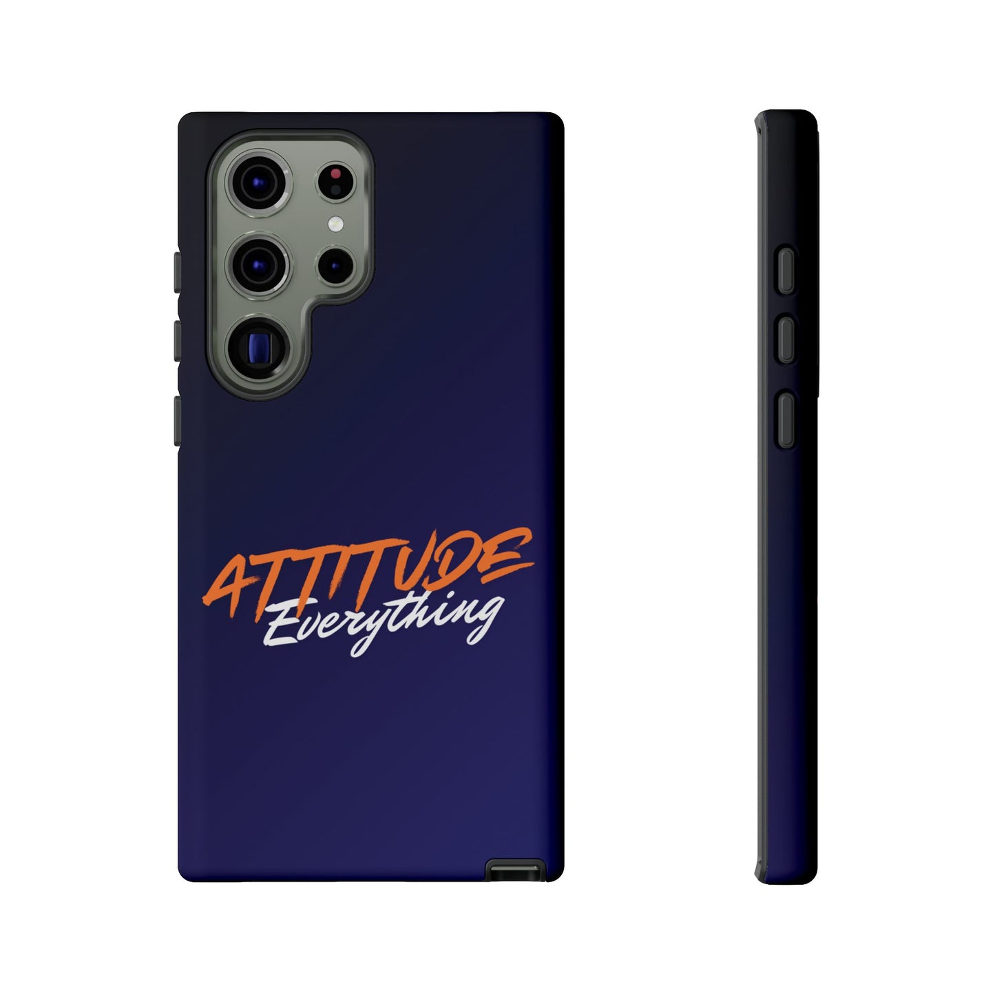 Attitude Is Everything - Stylish blue for Bold PersonalitiesTough Cases