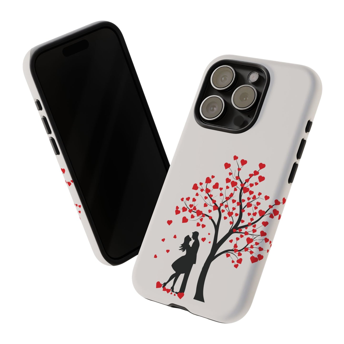 Phone Case - Lover Below in Heart Tree Design