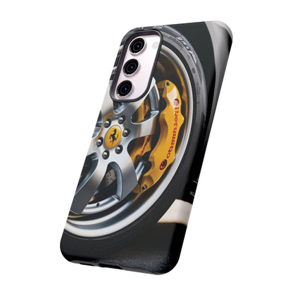 Phone Cases - Ferrari Brake and Wheel Design