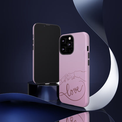 Phone Cases - Love Finger Heart Design