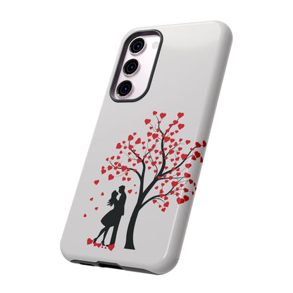 Phone Case - Lover Below in Heart Tree Design