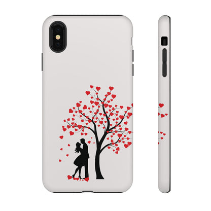 Phone Case - Lover Below in Heart Tree Design