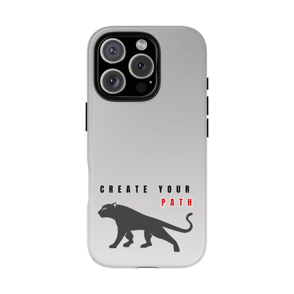 Tough Cases - Create Your Path Black Cat Phone Case