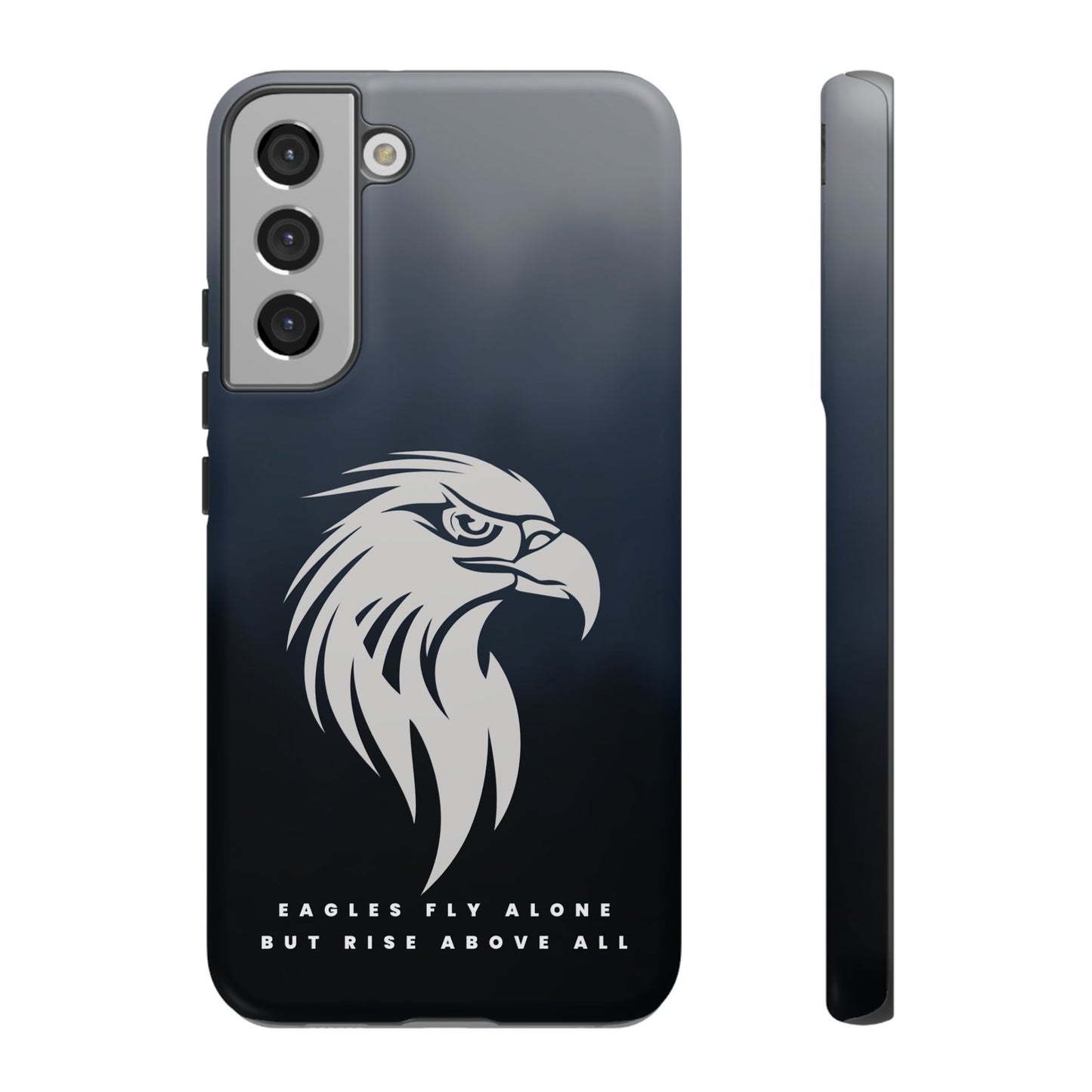 Phone Case Eagles Fly Alone Quote