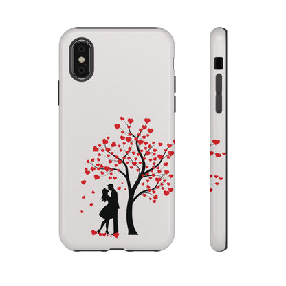 Phone Case - Lover Below in Heart Tree Design