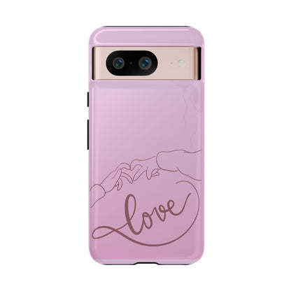 Phone Cases - Love Finger Heart Design