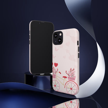 Phone Cases - Pink Cycle Pattern