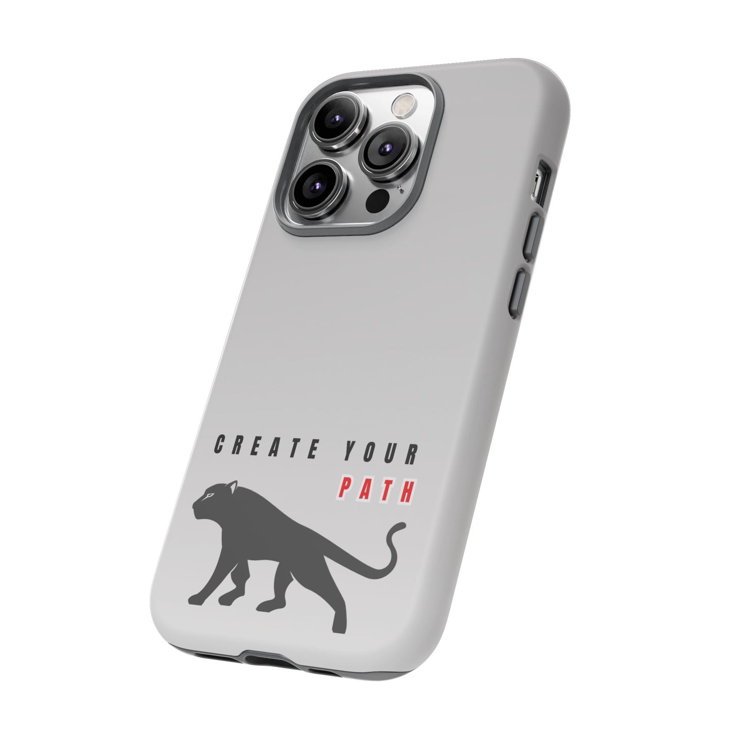 Tough Cases - Create Your Path Black Cat Phone Case