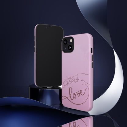 Phone Cases - Love Finger Heart Design