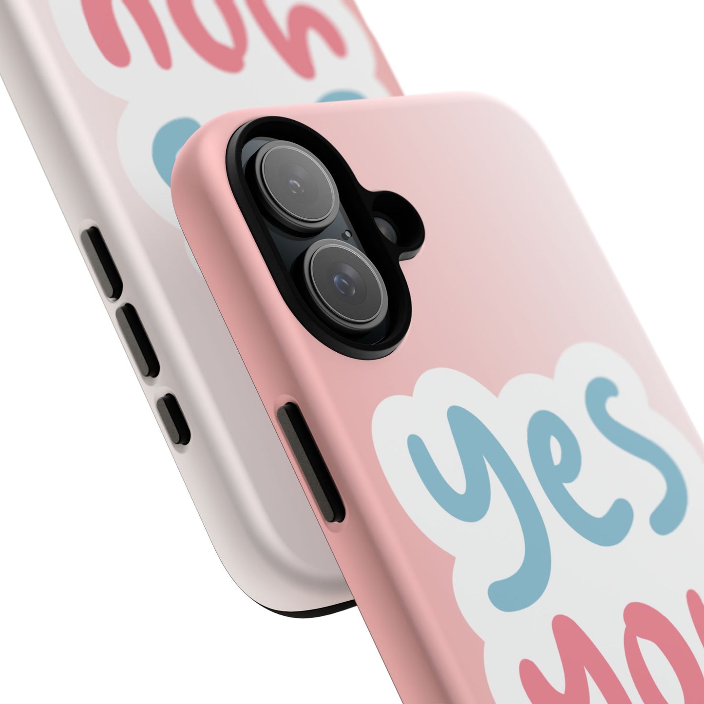 Phone Case - 'Yes You Can' Pink Tough Case