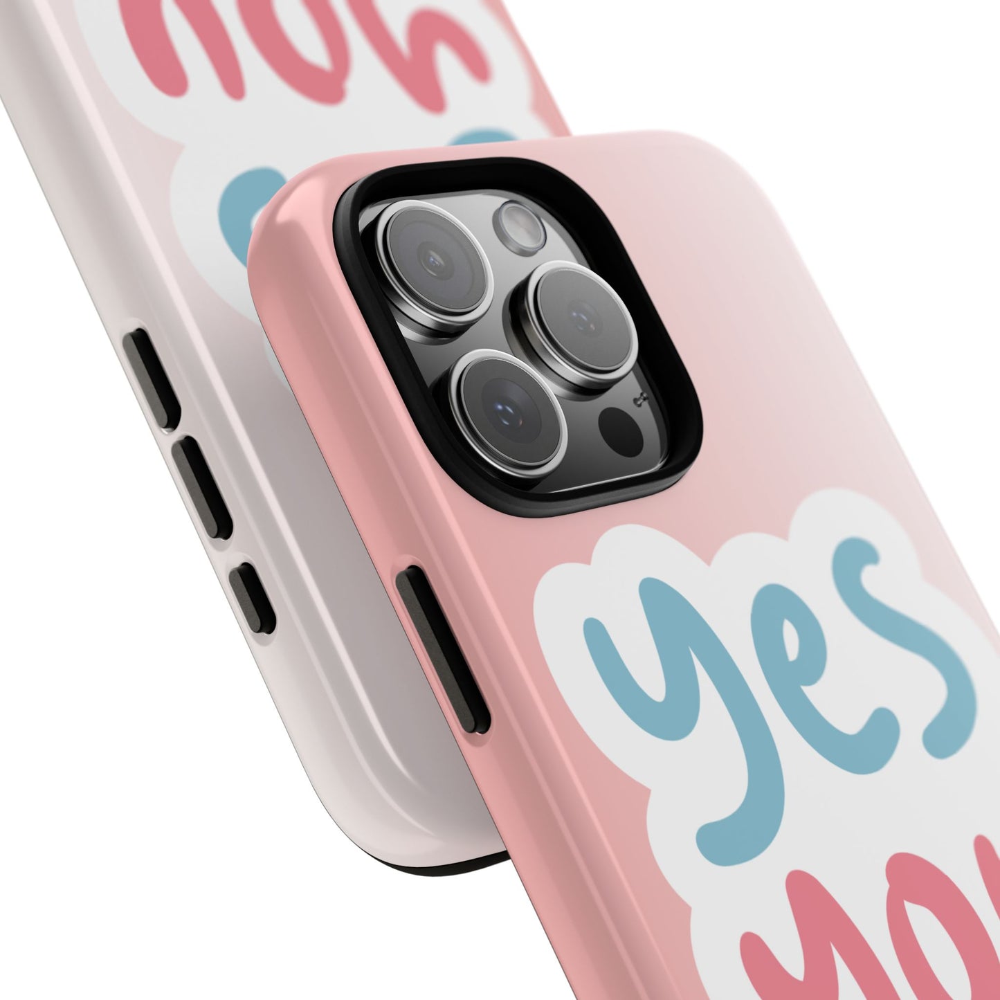 Phone Case - 'Yes You Can' Pink Tough Case