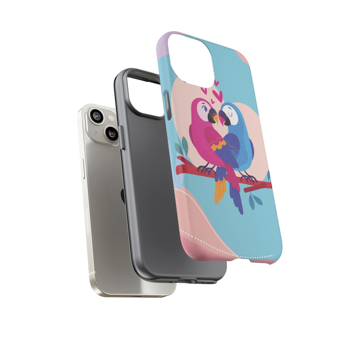 Phone Case - Parrot Love