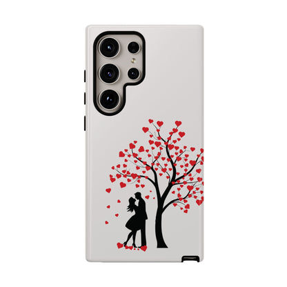 Phone Case - Lover Below in Heart Tree Design