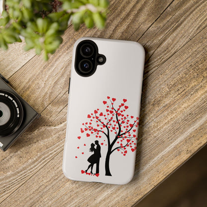 Phone Case - Lover Below in Heart Tree Design