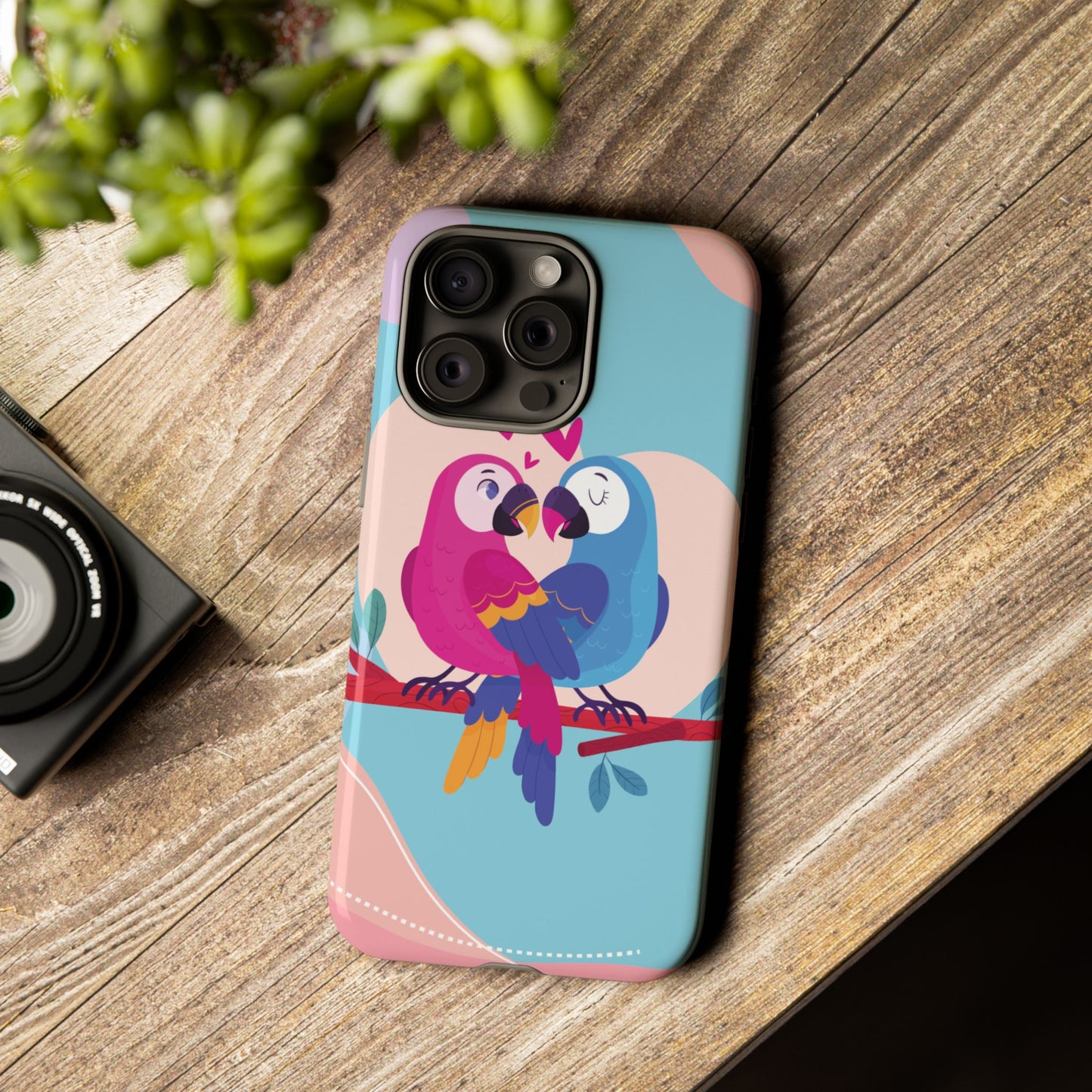 Phone Case - Parrot Love