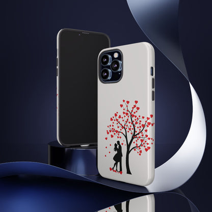 Phone Case - Lover Below in Heart Tree Design