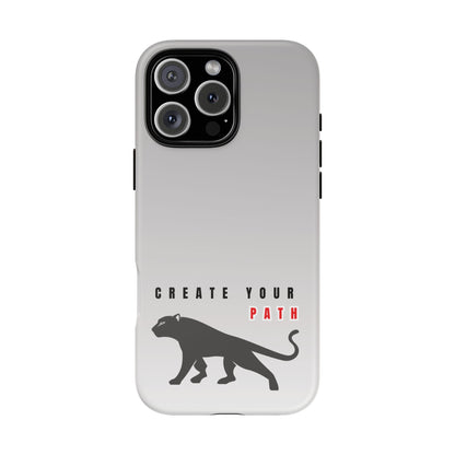 Tough Cases - Create Your Path Black Cat Phone Case