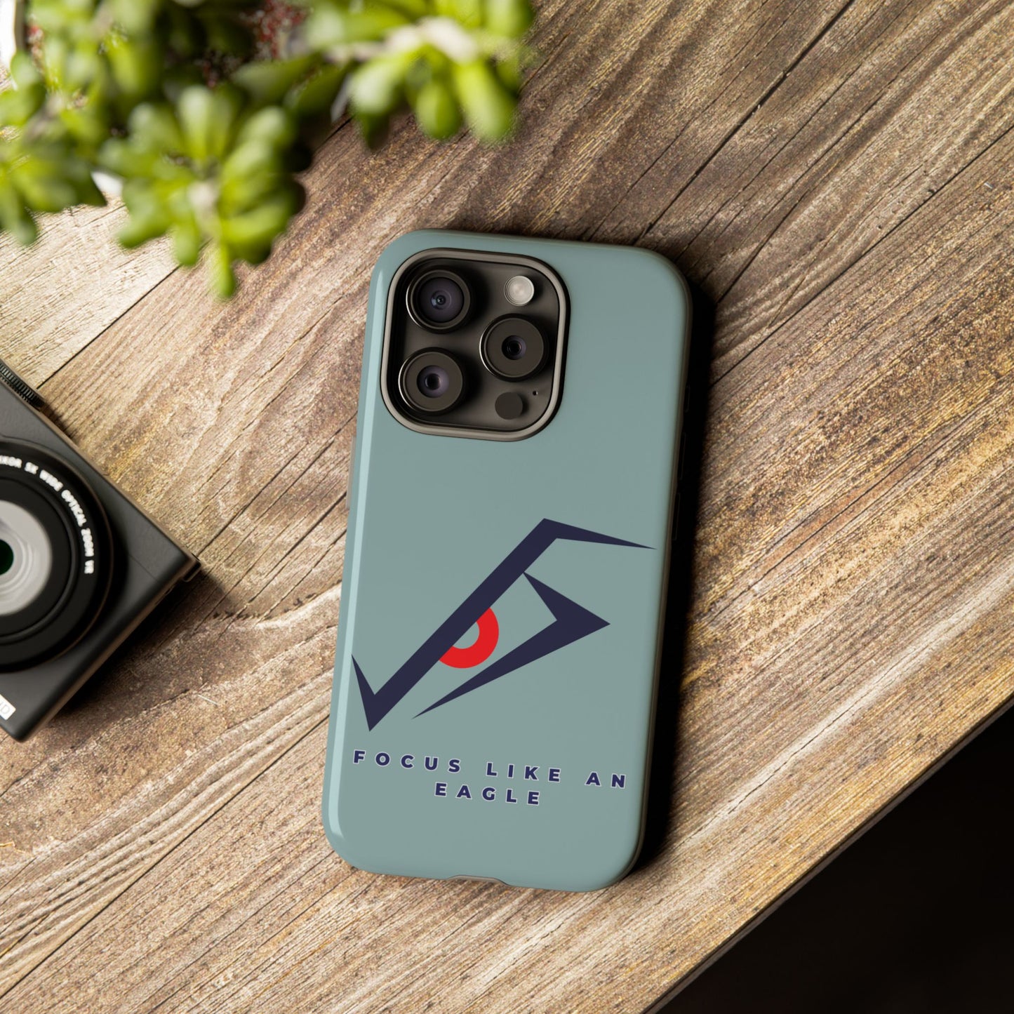 Focus Like an Eagle - Motivational Phone Case for High Achievers