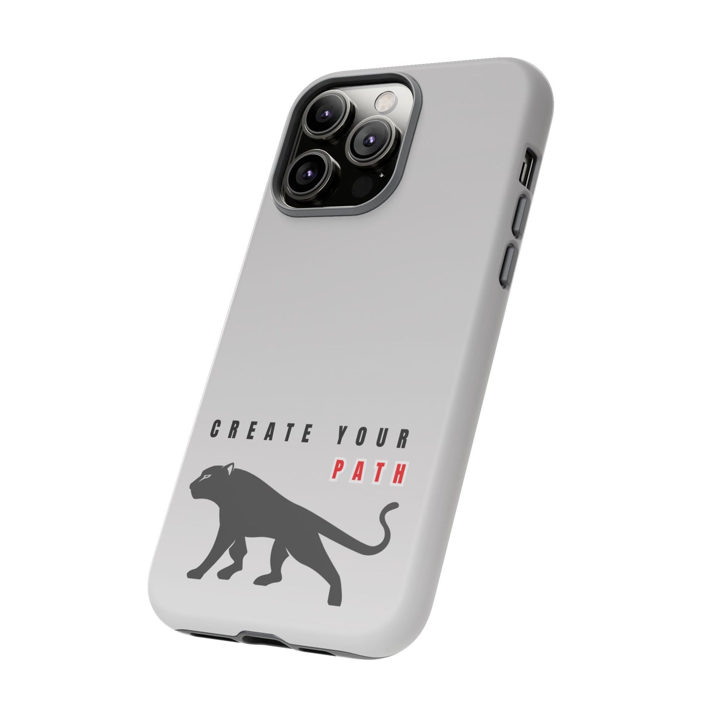 Tough Cases - Create Your Path Black Cat Phone Case