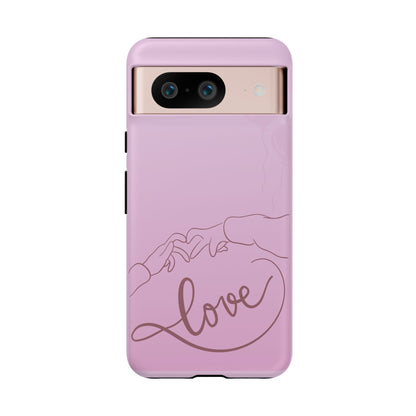 Phone Cases - Love Finger Heart Design