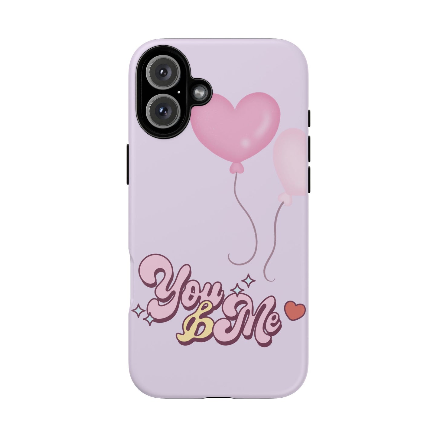 Phone Cases you and me 2 hearts ballon Tough Cases